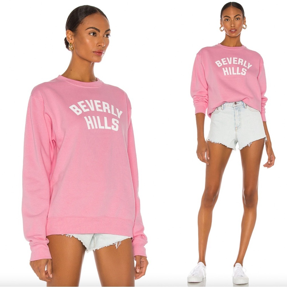 Departure Beverly Hills Sweatshirt in Pink